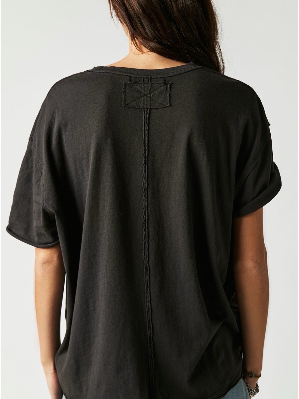 We The Free Nina Black Tee - Picture 3 of 7